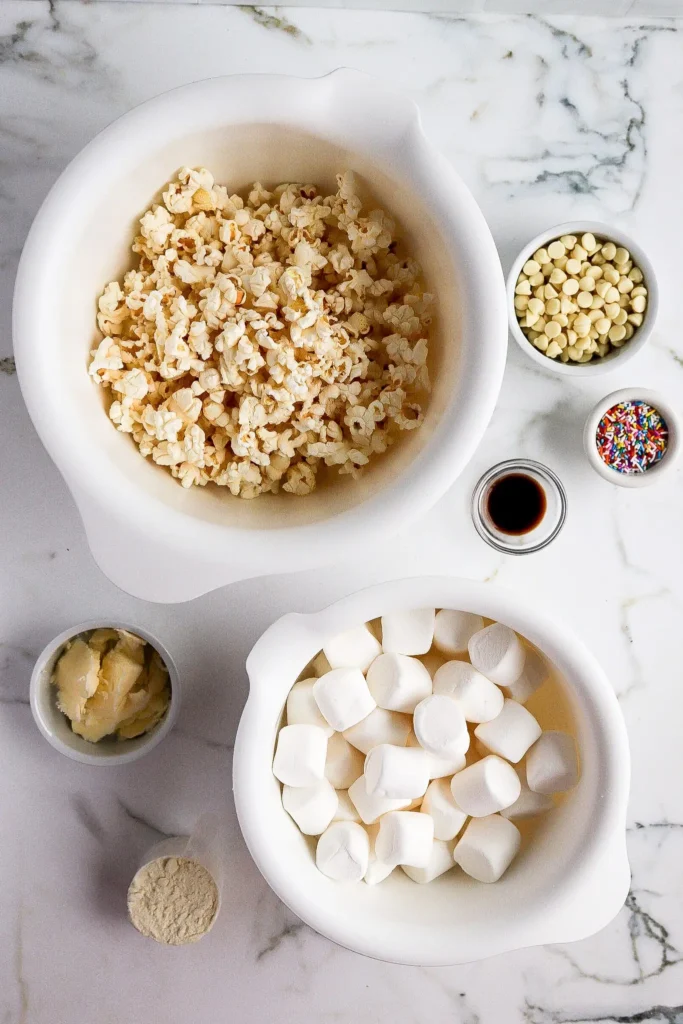 ingreidents of popcorn recipe