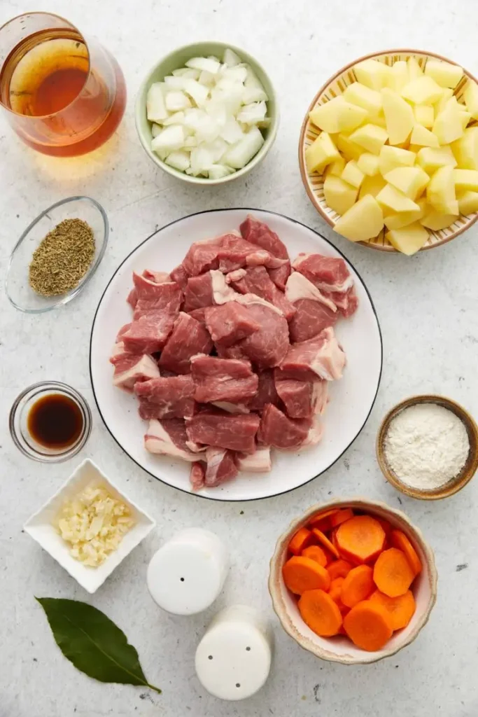 Crock Pot Beef Stew Recipe ingredients