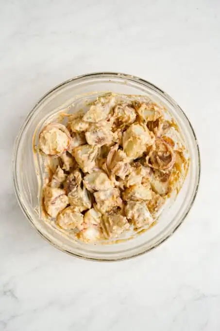 Vegan Loaded Potato Salad