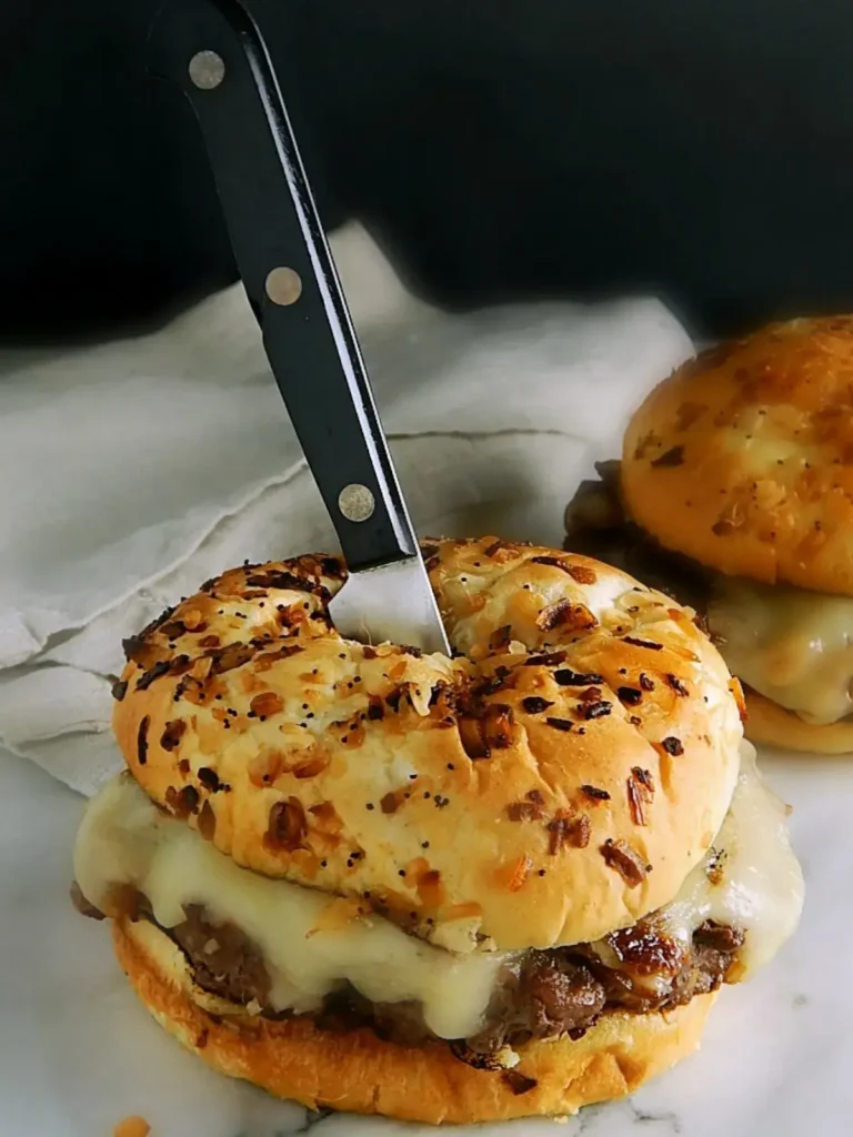 drift recipes French Onion Soup Burgers