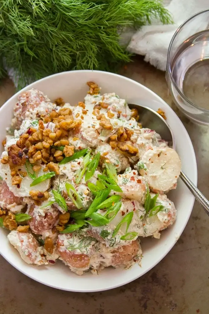 vegan potato salad