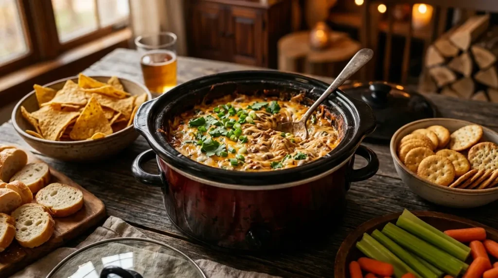 Drift Recipes Crockpot Chili Dip