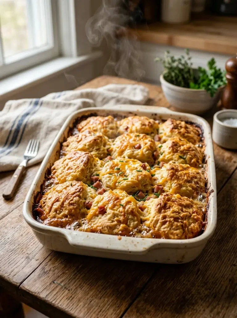 Drift Recipes Ham and Cheese Butter Swim Biscuits